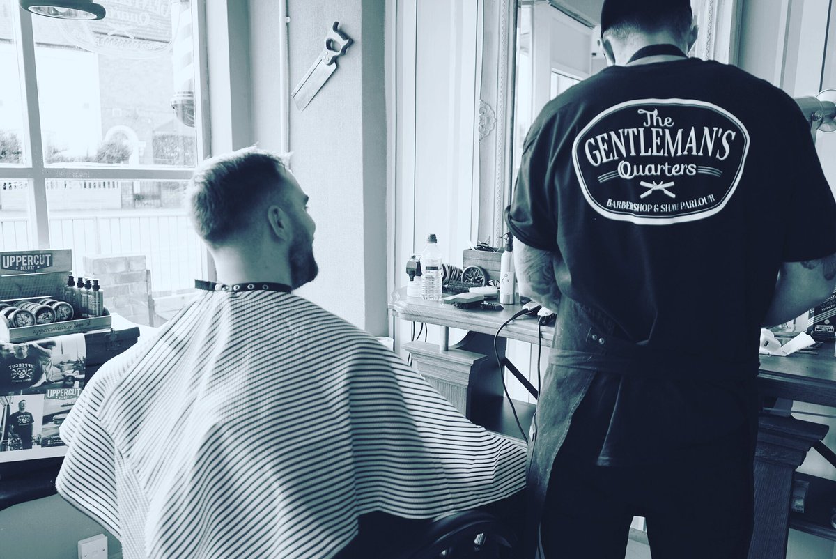 We are open today 10.30-6.30! Come in for a fresh beard trim, hair cut &amp; style! #TheGentlemansQuarters