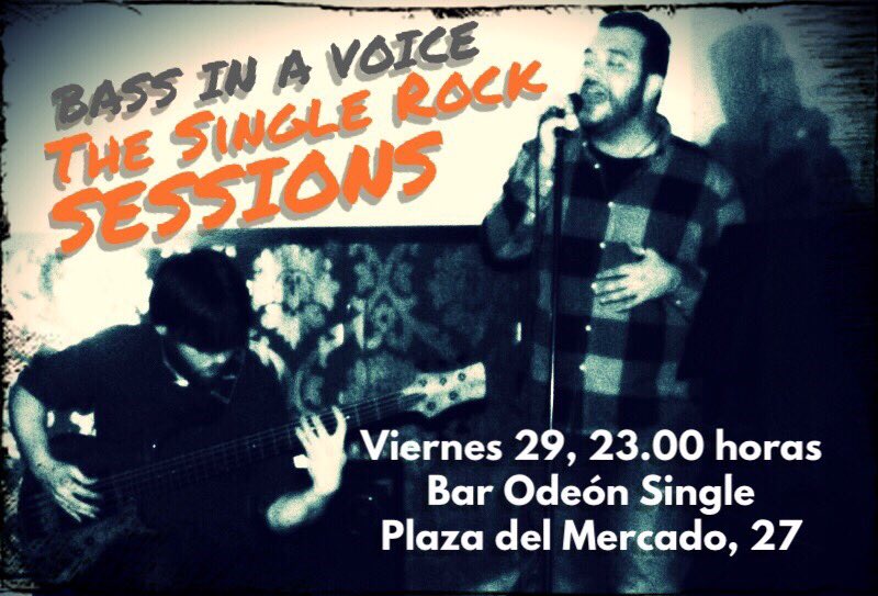 Bass in a Voice (@bassinavoice) on Twitter photo Este viernes seguimos la fiesta con una nueva edición de las #SingleRockSessions en el <a href="/OdeonySingle/">Odeon Mercado</a>! 🎤🎸 Este viernes seguimos la fiesta con una nueva edición de las #SingleRockSessions en el <a href="/OdeonySingle/">Odeon Mercado</a>! 🎤🎸