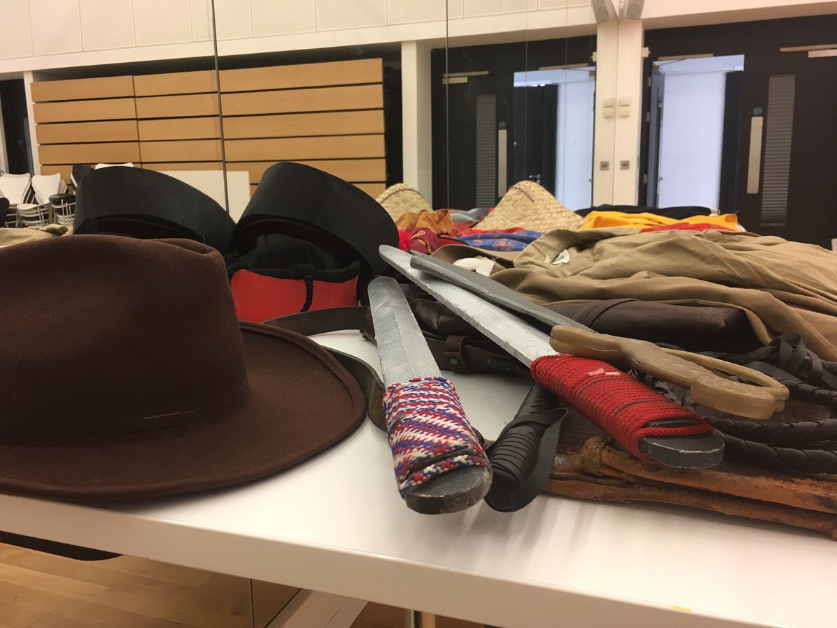 <a href="/NottWardrobe/">Nottingham Wardrobe</a> Fedora and whip ready to go. Just waiting for the cast to arrive.