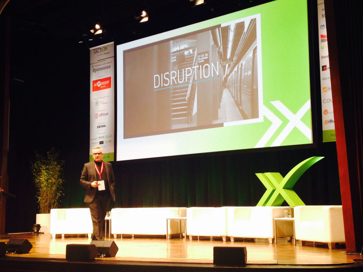 "Disruption meets Reality" - Keynote by Zoja Paskaljevic! #tactixx <a href="/tactixx/">TactixX</a> <a href="/zoja_sagt/">Zoja Paskaljevic</a>
