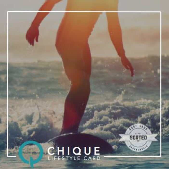 TeamChiQue's tweet photo. Receive 10% off all products @SortedSurfShop with your ChiQue Lifestyle Card! #offer #promotion #bournemouth https://t.co/dEmn1a0V7j