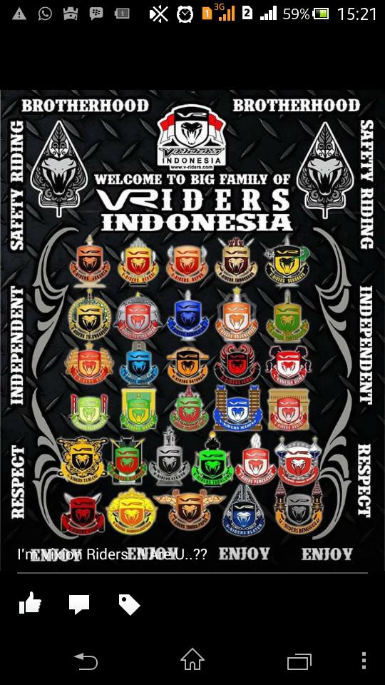 Keluarga besar V-Riders Indonesia...#enjoywithvriders