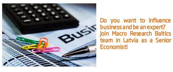 Become a part of the opinion that matters! More information about the job - alumni.lv/jobs