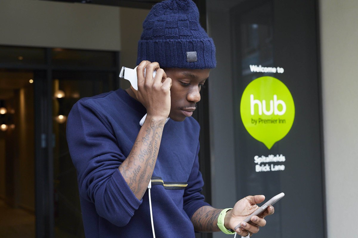 Exciting news! <a href="/TinchyStryder/">Tinchy Stryder</a> set to record &amp; produce newest track entirely from one of our rooms #hubhotelspresents