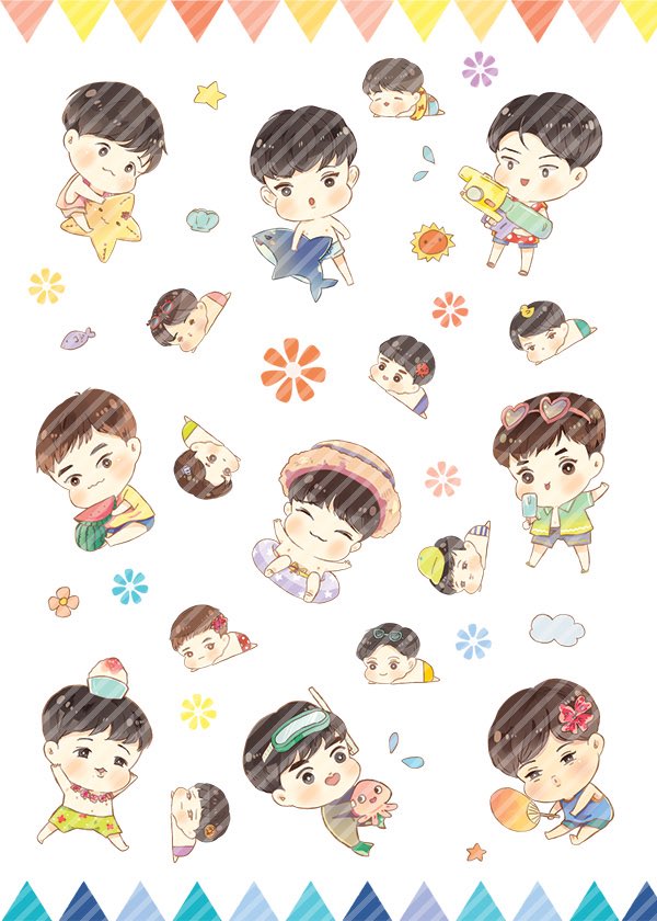 iz semi hiatus on twitter mygo exo kadi sticker by at kumanater