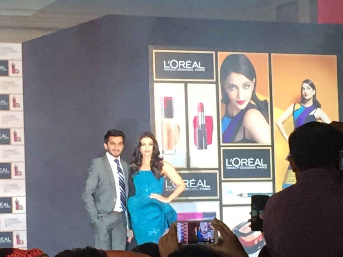 Shreya1821's tweet photo. There you have it guys the #InfallibleCollection from @LOrealParisIn #Cannes2016 https://t.co/TZm0bhWCUs
