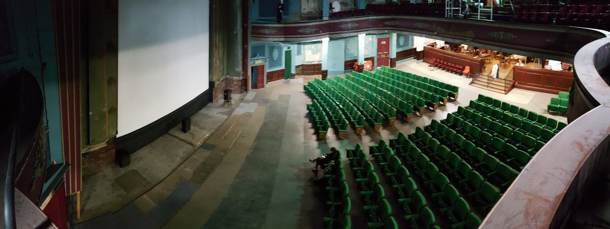 PKNSheff's tweet photo. #PKAV Recce &amp; @tdc_av Projection test with @SteelAv &amp; @stream7live going to be an epic show @The_Abbeydale on Thurs https://t.co/54rzEzJQ0p