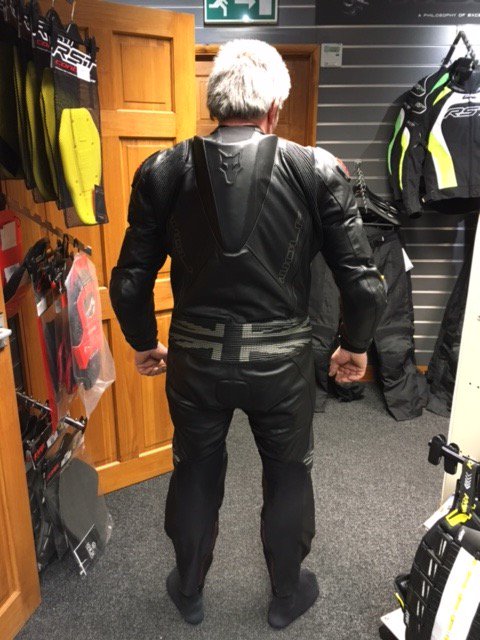 Beautifully modelled, is a Wolf leather & kangaroo #onepiecesuit only
£749.99 #motorcyclesafety #motorcycleclothing