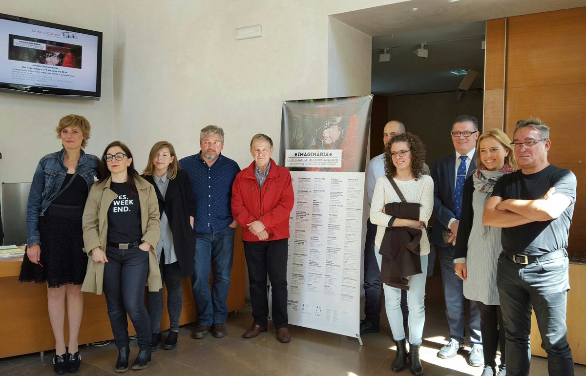 CulturaDipcas's tweet photo. Presentación festival exposiciones #IMAGINÀRIA FOTOGRAFIA EN PRIMAVERA 2016 donde @dipcas colabora con #DIPCASPHOTO https://t.co/IrNten0Wlw
