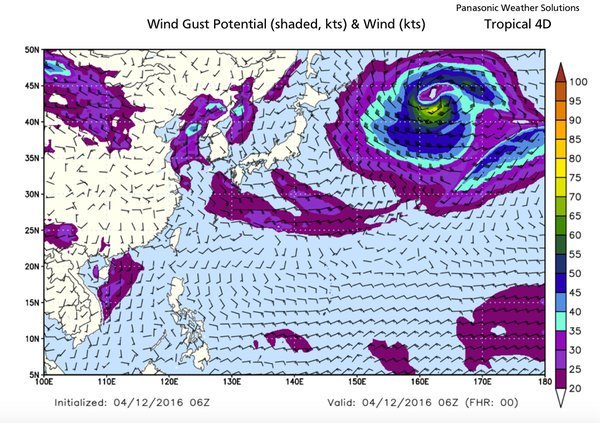 panasonic's tweet photo. Predict weather better w Tropical 4D! A plus for weather sensitive industries @PanasonicAero https://t.co/fLcCqDba8U https://t.co/G3RZoBphdB