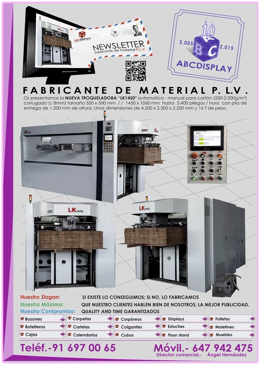 ABCDisplay_ES's tweet image. Buenos días a todos, os enseñamos nuestra última adquisición...