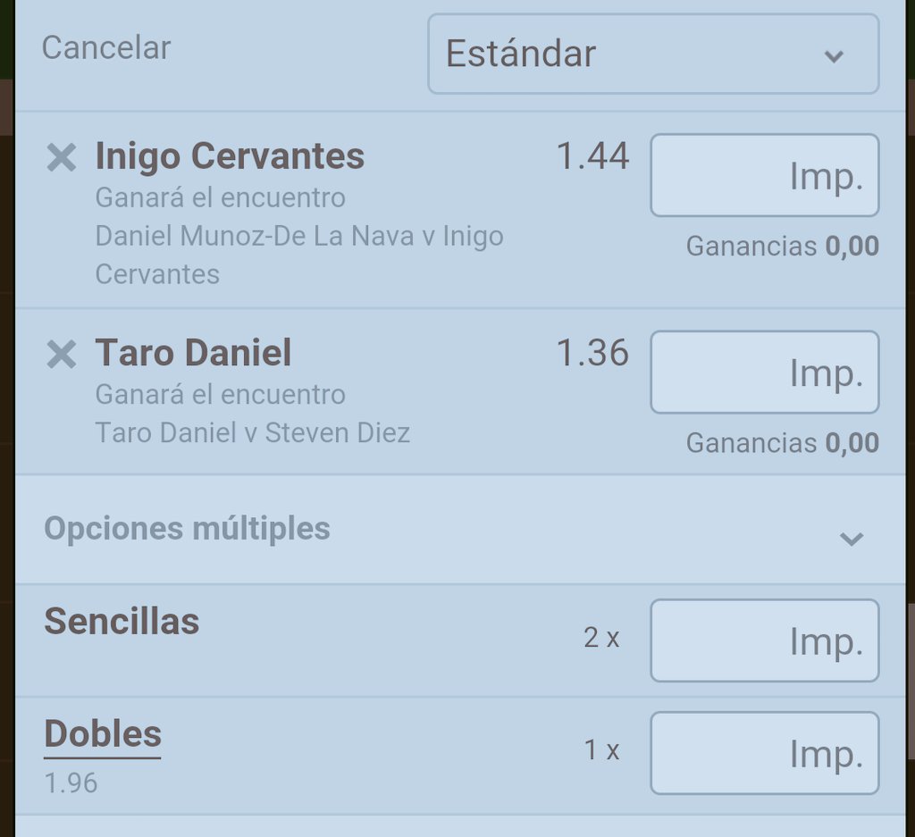 TabsTipster's tweet photo. Mi pick para hoy es este. Yo entro con stake 2, cuota 1.96. Siganlo el que quiera! https://t.co/msJy7N4zQi