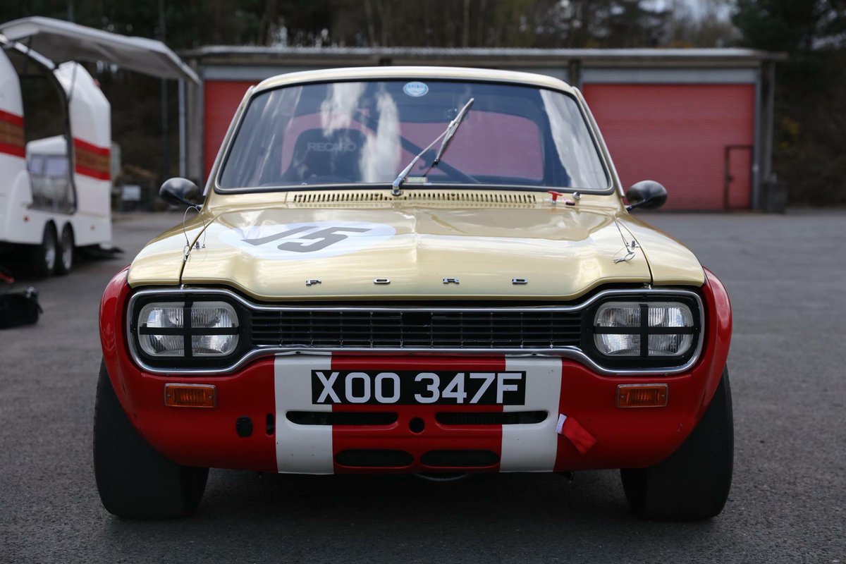A rare chance to see an original AMR Escort racing @donington_hist this weekend! Can't wait! #alanmann #ford