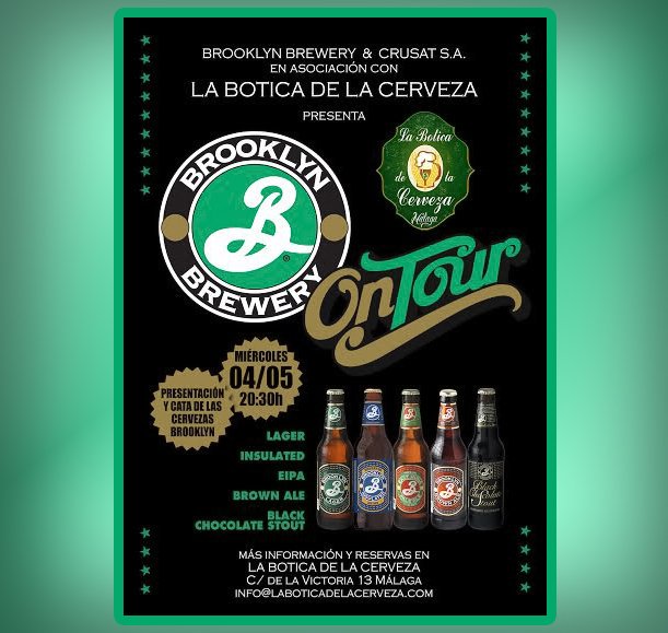 CATA DE BROOKLYN #laboticadelacerveza #instabeer #malaga #catacerveza #beer #brooklyn