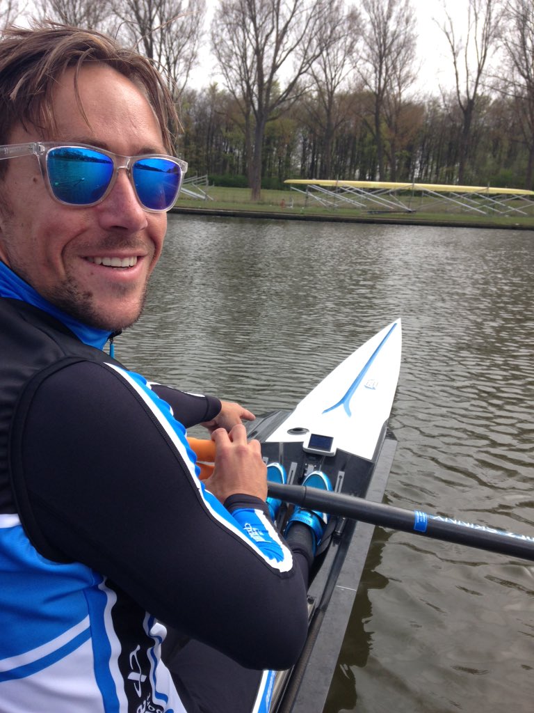 Een goede sessie gedraaid met de nieuwe #RowCoaching1, love it!