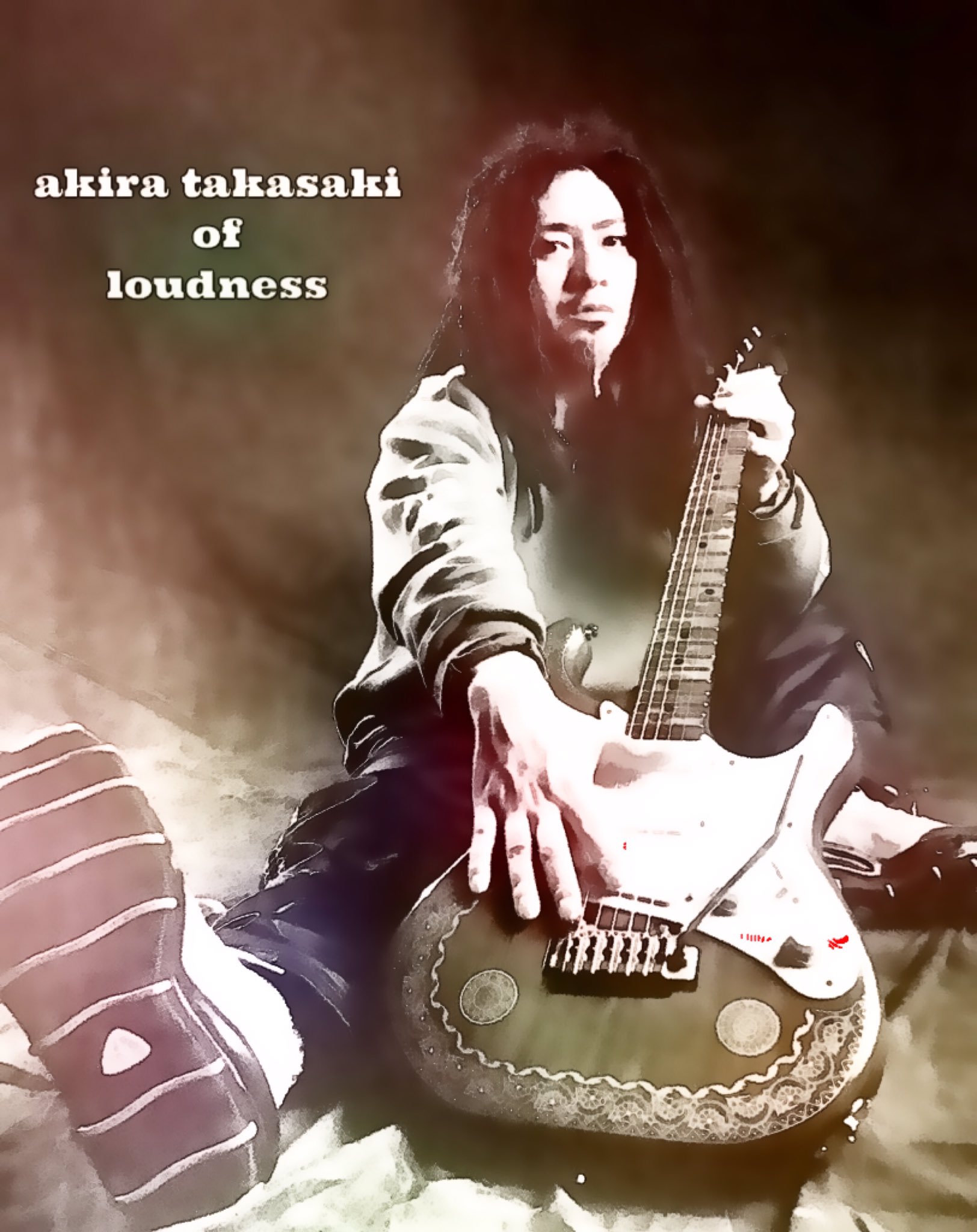 Loudness ラウドネス 高崎晃 1992年 ギターピック