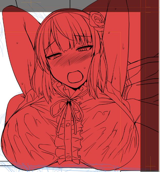 敢えて腋の開口部から手を入れて脱がさずに揉み続けたい 