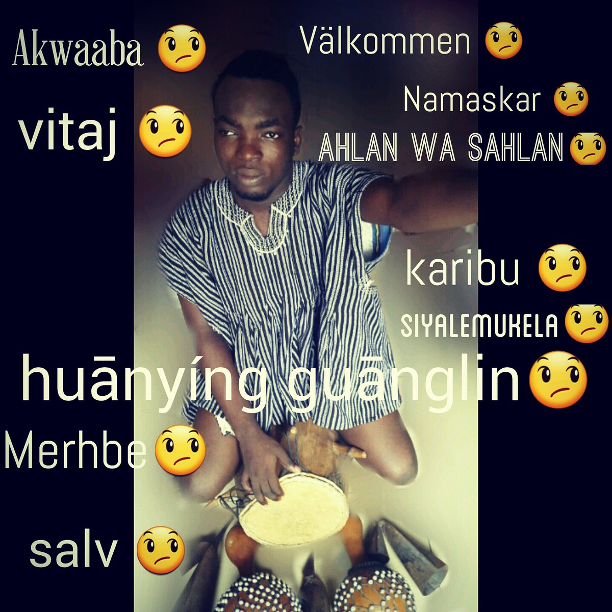 nubuor_frank's tweet photo. #AfricanSelfie2016 What do I even say when I open the door for u? #AshST2016  Hey I am BLACK.. OYA WELCOM. https://t.co/BzEQBhlvbE