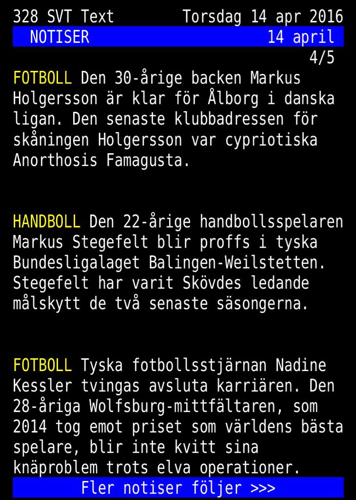 smholger's tweet photo. @TextTV, det kan man lita på! https://t.co/0WMEtEXuJp