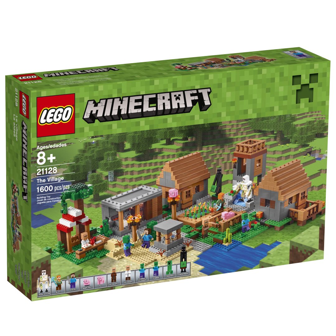 foursci on X: LEGO unveiled a $200 Minecraft set this morning - imagine a  ROBLOX one like this!  / X