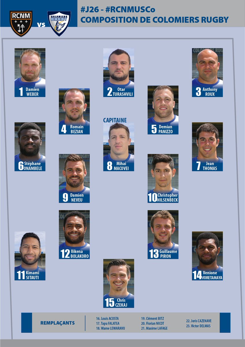 Colomiers Rugby tweet media