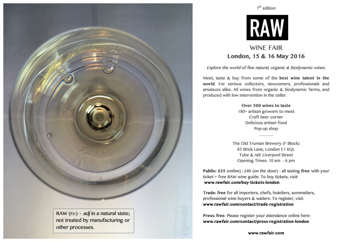 paluffo's tweet photo. #rawfair with #paluffo #wine https://t.co/AI5N8tIvKi