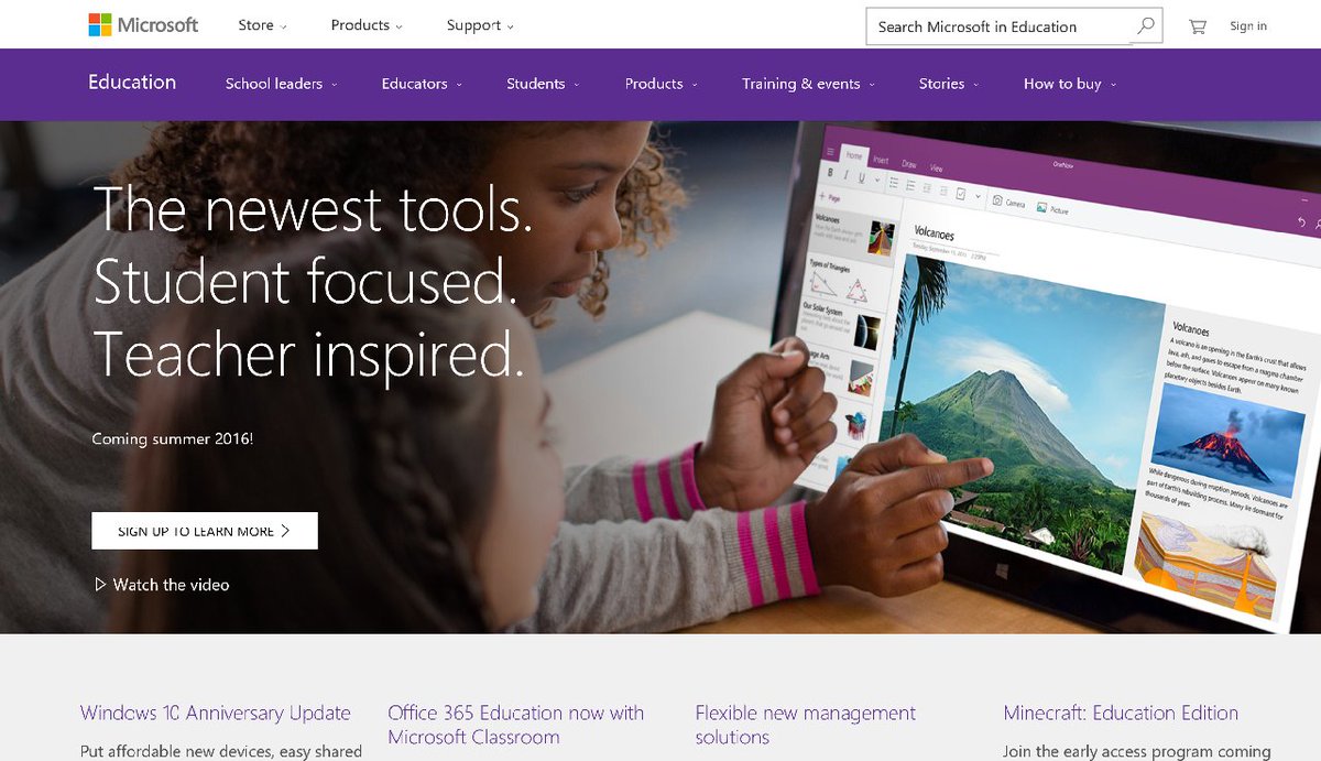 Exciting new features announced across #Windows10, #Office365, #MinecraftEDU. #MSFTEDU 

bit.ly/1Nqay1Y