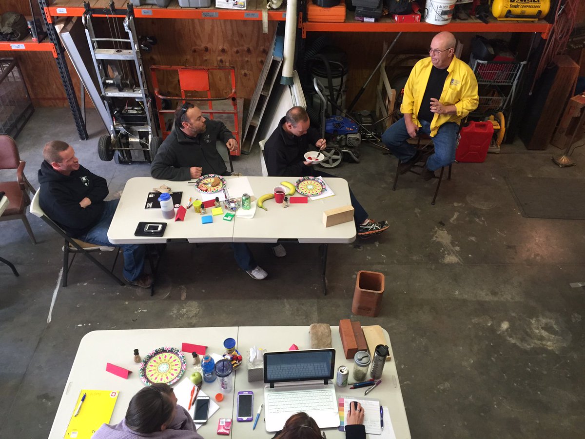 fluesbrothers's tweet photo. Continuing our #chimney &amp; #fireplace #education with a two day seminar from  @JerryCvc of CVC Coaching. #KCsweep https://t.co/FEUN3el8rI