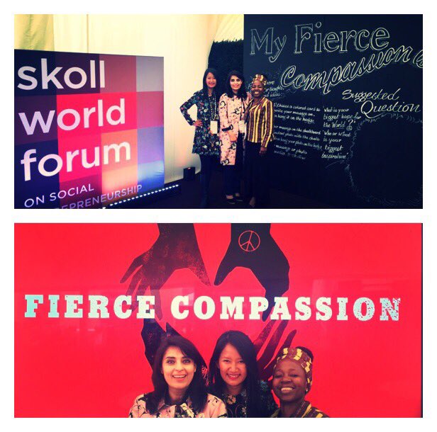 VitalVoices's tweet photo. 3 VV leaders with #FierceCompassion #skollwf @yinmyosuu @SamarMinallahKh @KahWalla  https://t.co/3bYi8RdxA9 https://t.co/nhS1nsLb12
