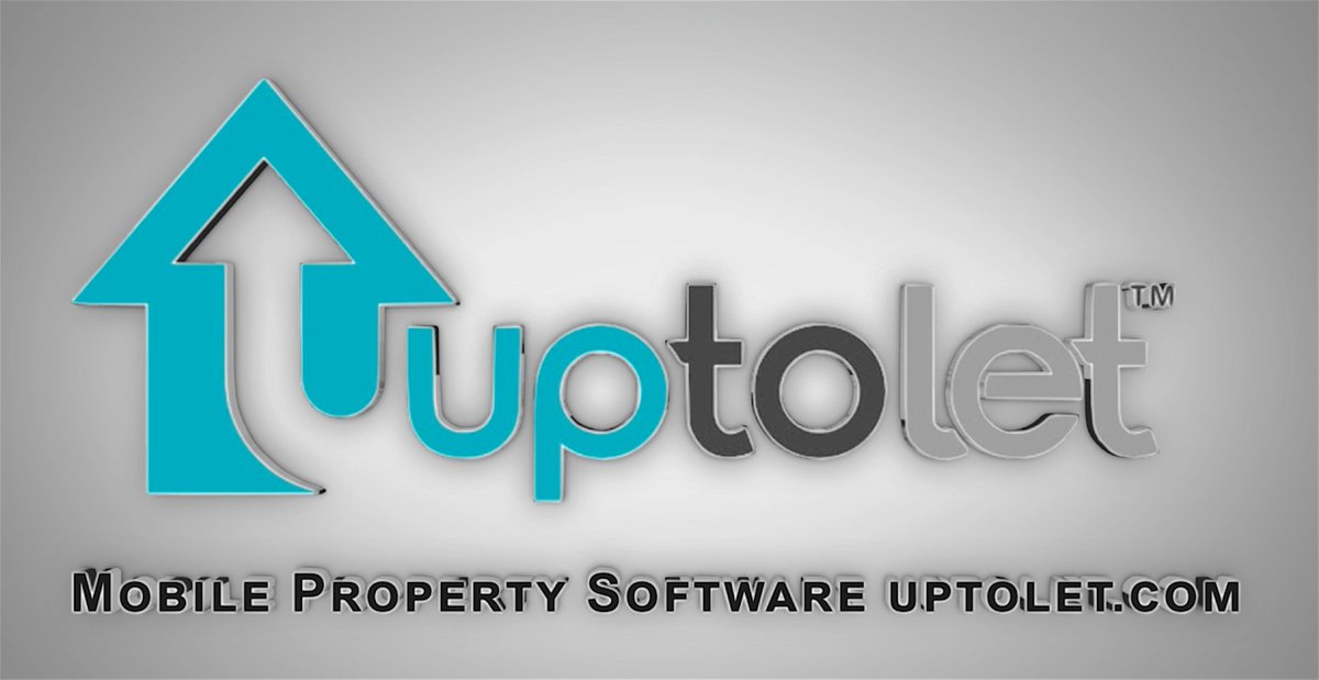 UpToLet's tweet image. Screen shot from Up To Let Logo