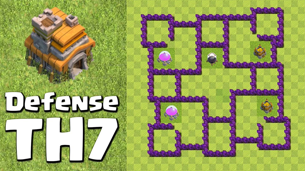 ClashRaiderTV's tweet photo. https://t.co/t2JqAZbEmm
Clash of Clans Town Hall 7 Defense Base Design
#clashofclans #th7 #defensebase https://t.co/puZVWgffiX