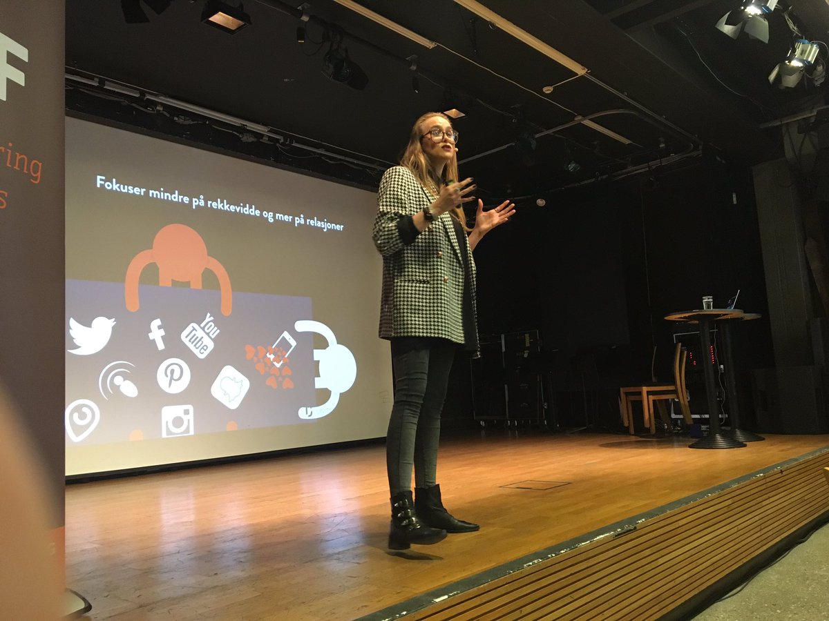 Fokuser mindre på rekkevidde og mer på relasjoner #mk16 #markedskonferansen #InfluencerMarketing
