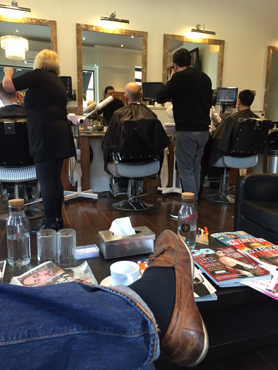Beard trim and haircut <a href="/theValet/">The Valet London</a>. Great place #dayoff #readyfortheweekend