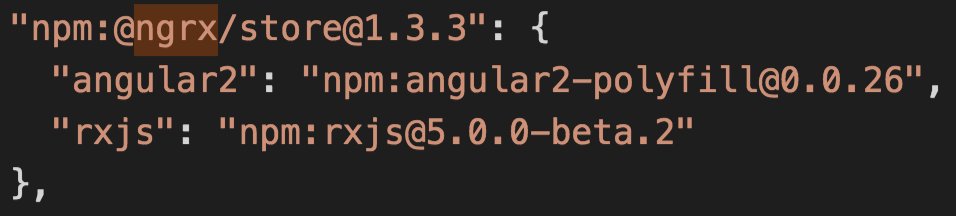 SamVerschueren's tweet image. Only had to change one thing to enable ngrx/store in my #angular1 application