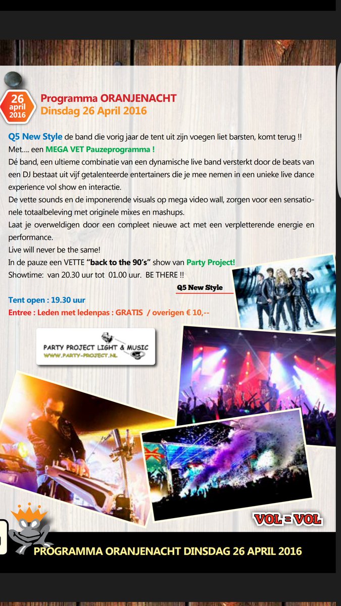 <a href="/Q5NewStyle/">Q5 New Style</a> Koningsnacht 26 April Wapenveld!!!  Be there....