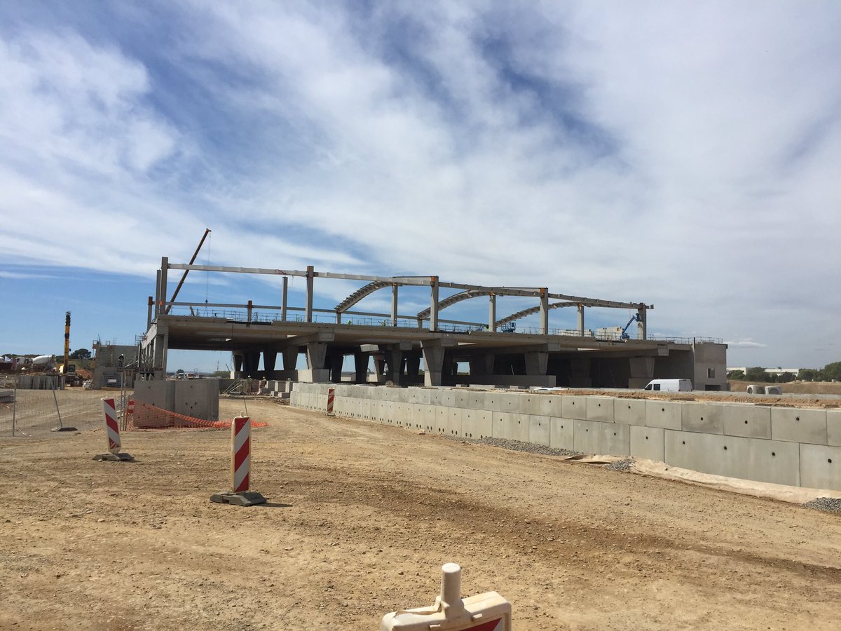 tgvdu45's tweet photo. Ici s'élèvera dans quelques années, la gare de Montpellier Odysseum TGV. #CNM #OcVia https://t.co/iQlZBIrem5