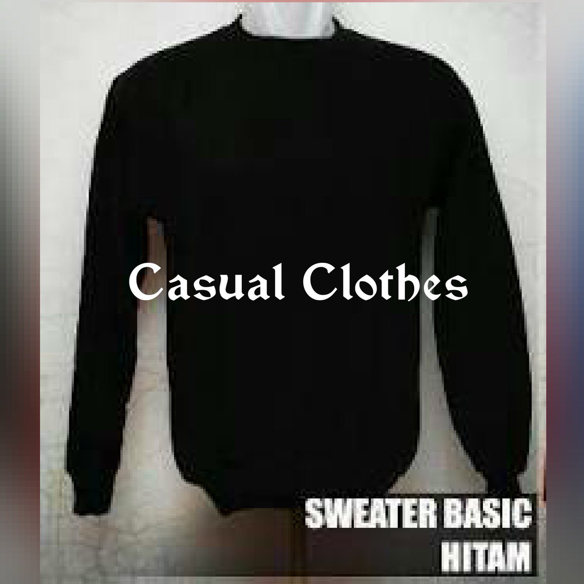 clothes_casual's tweet photo. SWEATER

Harga: 60.000/pcs
Custom sablon: 25.000/pcs

Sweater terbuat dari bahan cotton fleece. Ready stock M,L,XL https://t.co/43ZQIdsPNm