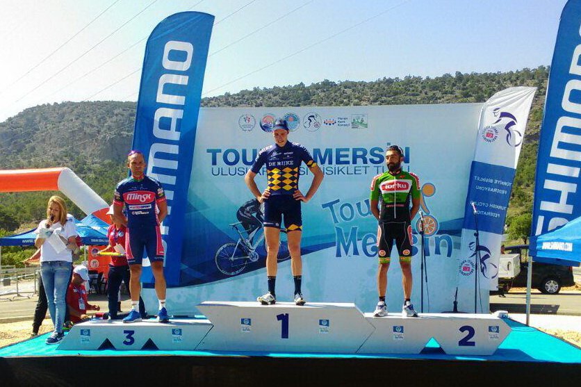 First podium for <a href="/minskcycling/">Minsk Cycling Club ᅠᅠᅠᅠᅠᅠᅠ</a> in 2016: <a href="/SiarheiPapok/">S.P.</a> finished 3rd at Tour of Mersin Stage 1
