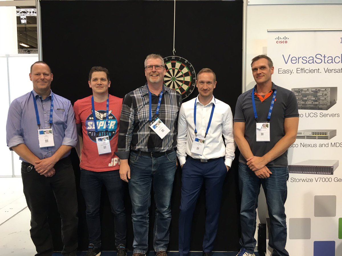 LudiHelt's tweet photo. Et stærkt finalefelt - hvem rammer Bulls Rye? #ciscoconnectdk @ibmdanmark #dart #versastack https://t.co/CvnsrR5alQ