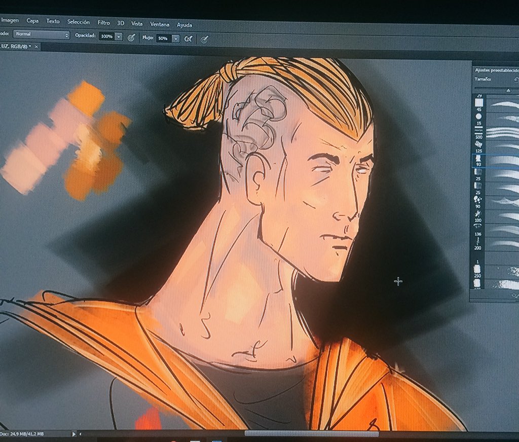 palop_art's tweet photo. Quick viking sketch that i did last night with my Intuos Pro. Greetings! 
#sketch #digitalart #vikings #draw #wacom https://t.co/o8rUsDc4WU