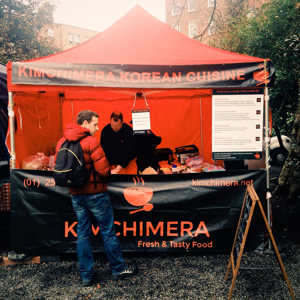 FoodeoIreland's tweet image. .@cutthemustardie today @Fitzwilliamsq @LunchtimeMarket  it's #tastyfood 🍴#bulgoggi