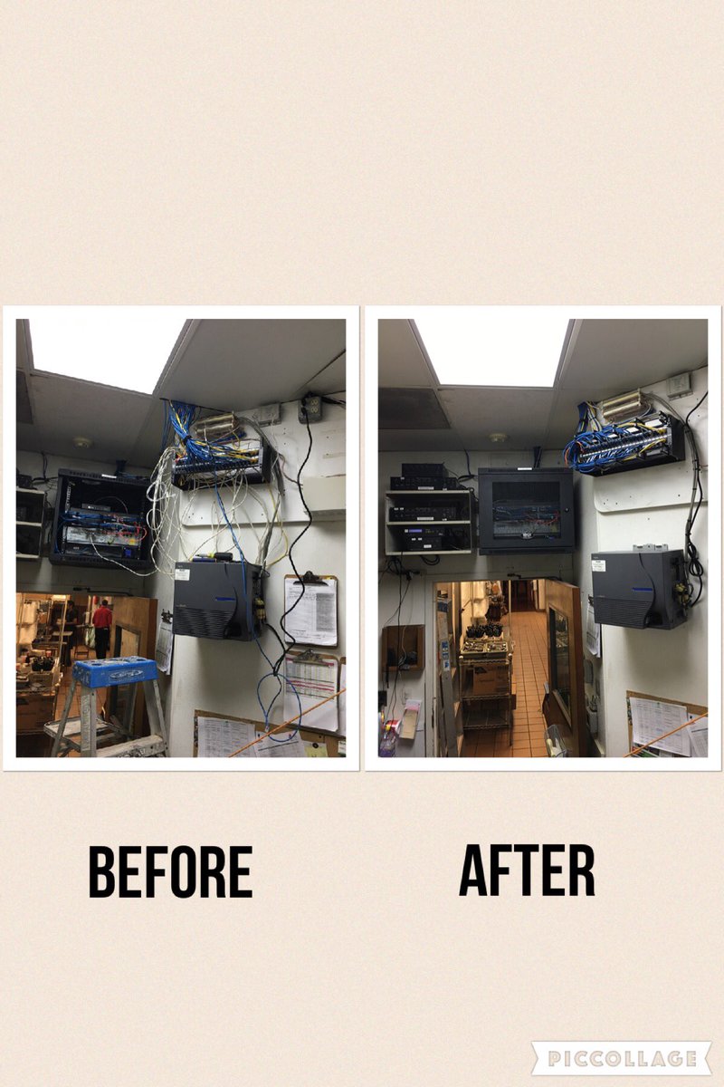 Cleaning an IT cabling mess!