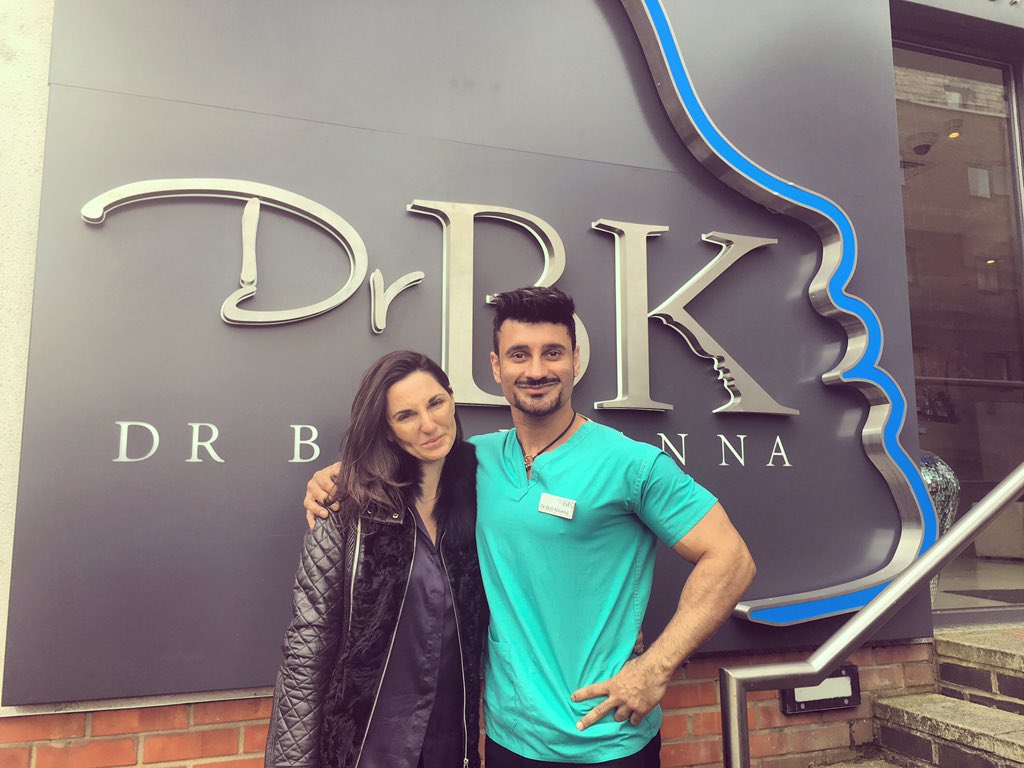 Always a pleasure welcoming colleagues to the clinic...