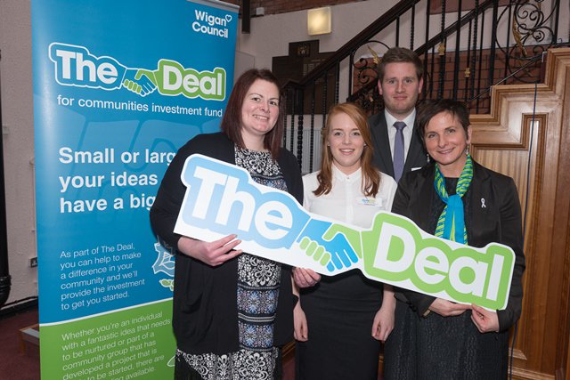 <a href="/HSJWigan/">Hop Skip and Jump</a> were awarded funding to run sessions for children, giving respite for parents and carers #thedeal