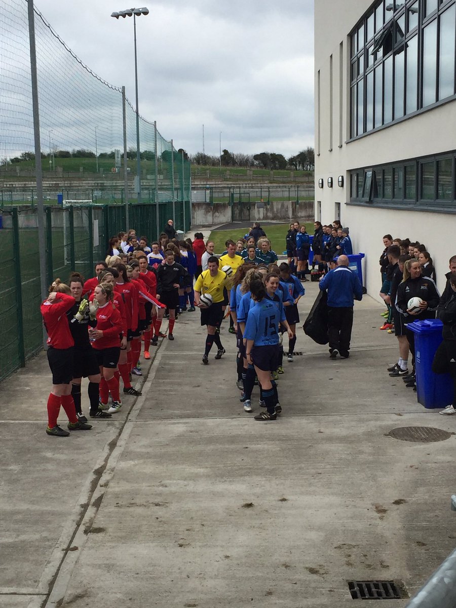 AITSoccerClub's tweet photo. Almost ready for kick off in the first two games of the #WSCAIVarsities16 , ITSligo V UCD and MU V DCU⚽️ https://t.co/uIzzw2zjro