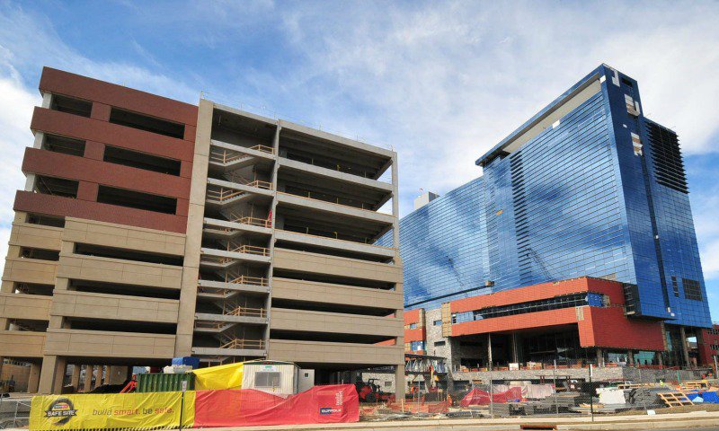 Today, the new #Stamford Hospital Integrated Care Pavilion will place its final piece of structural steel.