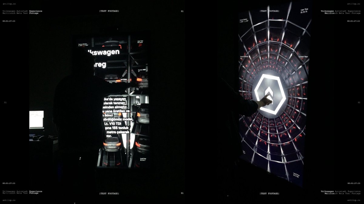 Watch uncut beta test documentation for our multi-touch game developed for Volkswagen. 
vimeo.com/162821383