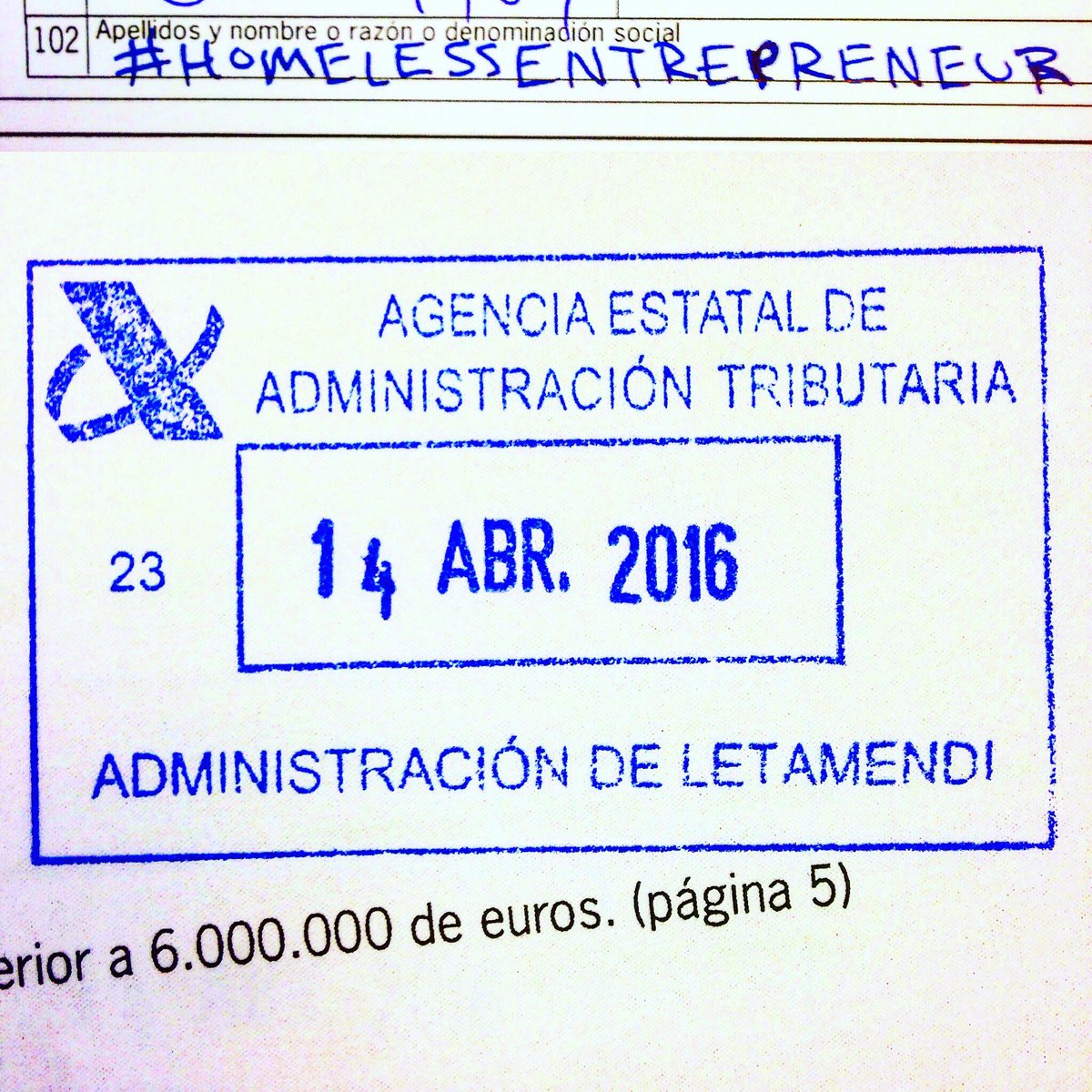 andrewfunkspain's tweet photo. It's official! #HomelessEntrepreneur is officially an association! Time to focus on eliminating homelessness in BCN! https://t.co/3e7fCr4hfP