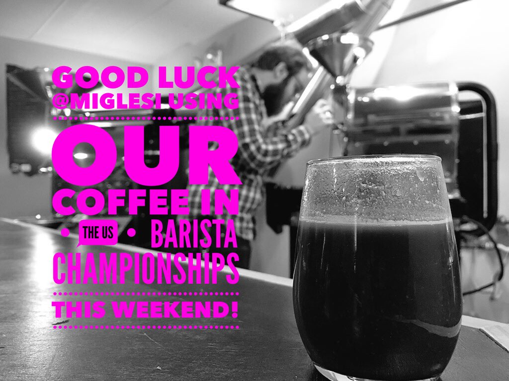 Good luck Marcos @BREWdtr <a href="/RaleighCoffeeCo/">RaleighCoffeeCompany</a> w our coffee in #usbaristachampionship tomorrow!

goldmountaincoffeegrowers.com/#!spot/c1nlc