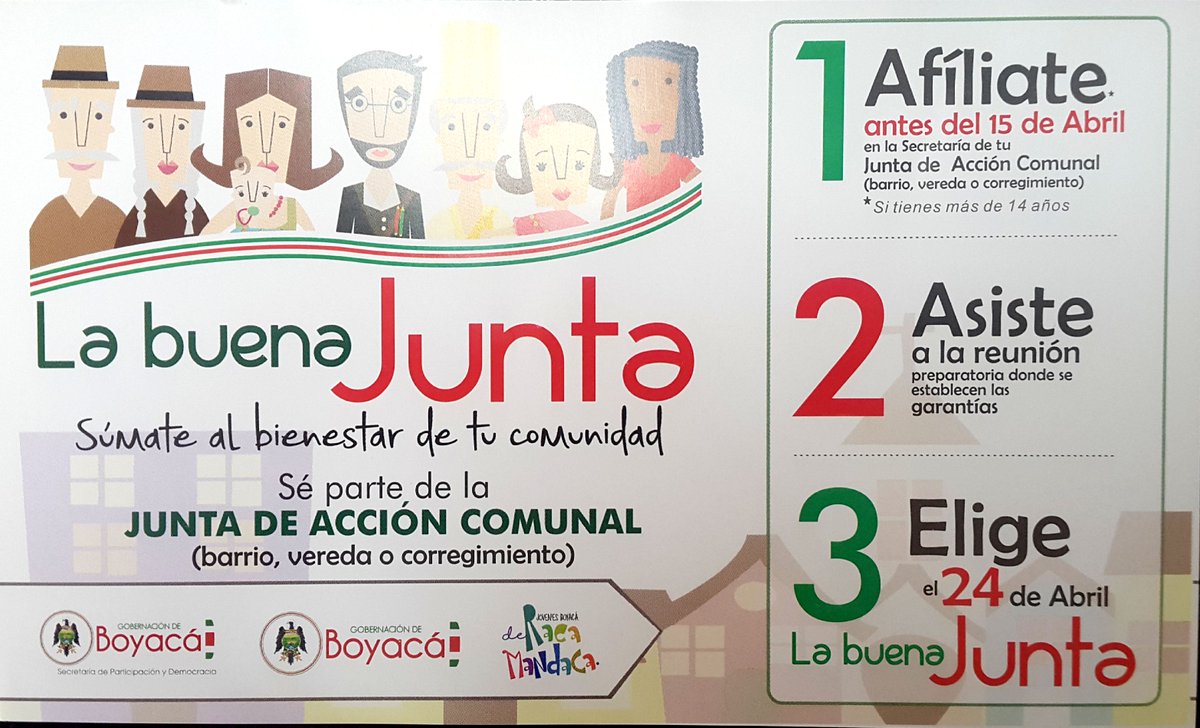 ChitaraqueBoy's tweet photo. Chitaraqueños los invitamos a que se vinculen al proceso de elección de las juntas de acción comunal !LA BUENA JUNTA https://t.co/XUsJ9NXJVK
